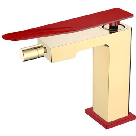Смеситель для биде Boheme Q 146-GR.2 Золото Красный, артикул 146-GR.2