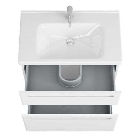 Тумба под раковину Owl 1975 Otalia 80 OW04.06.00 подвесная Белая, артикул OW04.06.00