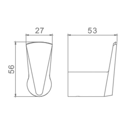 Крючок для ванной комнаты Raglo R307.05.33, медь