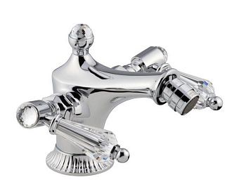 Emmevi The One Atena, смеситель для биде. Прозрачные кристаллы Swarovski, цвет хром