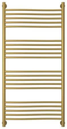 Полотенцесушитель водяной "ФЛЮИД+" 1200х600 (Состаренная Латунь), артикул 051-0222-1260