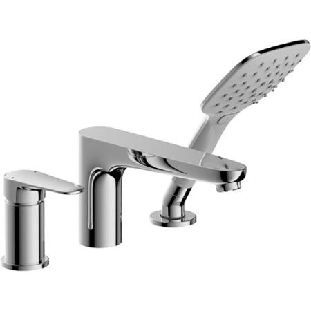 Смеситель на борт ванны Bravat Iguassu F5173218CP-1-RUS Хром