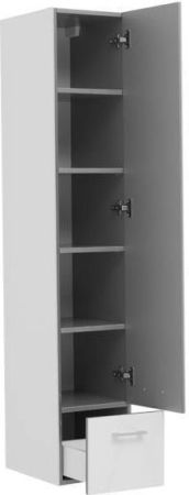 Шкаф-пенал Aquanet Верона 30 белый (подвесной), артикул 00175390