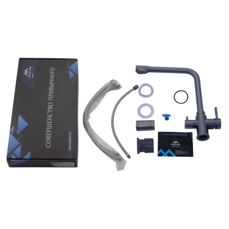 Смеситель для кухни FASHUN A54309-17, графит