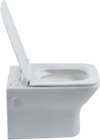 Унитаз подвесной Aquanet Rimless Cube-W CL-12248D