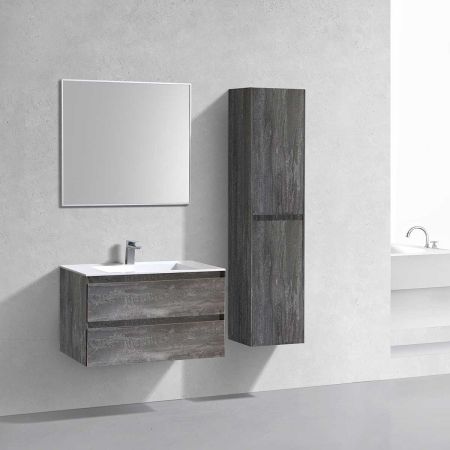 База под раковину Luka 800 подвесная, 2 выкатных ящика soft-close, G.Stone, артикул VMC-2L800GS