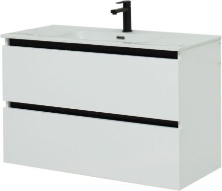 Тумба под раковину De Aqua Ариетта NEW 100 белый матовый, артикул 00265582