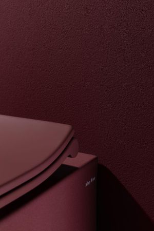 Чаша подвесного унитаза Allen Brau Fantasy 4.11004.BD бордо, артикул 4.11004.BD