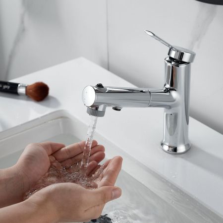 Смеситель для раковины многофункциональный Raffine F281, хром, артикул F281