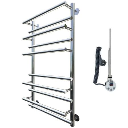 Электрический полотенцесушитель Тругор Гамбит 2 элТЭН 100x50 Хром, артикул Гамбит2/элТЭН10050