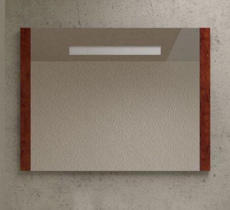 Зеркало SanVit Санвит 90 zsanv090 с фактурой под дерево с подсветкой Акация светлая, артикул zsanv090