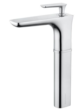 Смеситель для раковины высокий WONZON & WOGHAND SHARK, Хром (WW-481104-CR)