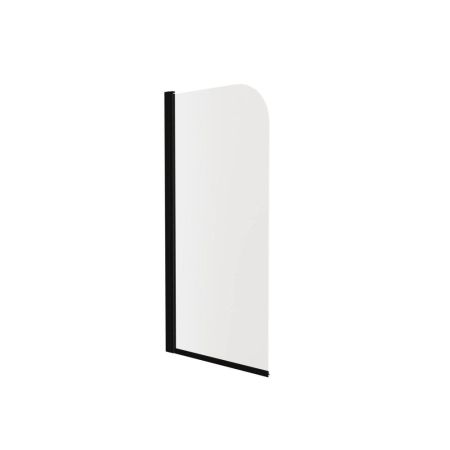 Шторка на ванну распашная Knotlor BS070CG0BL 140х70, черный