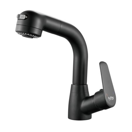 Смеситель для раковины многофункциональный Raffine F291H, черный, артикул F291H