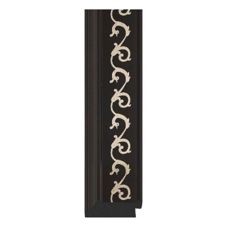 Зеркало Evoform Exclusive 115х55 Черный ардеко