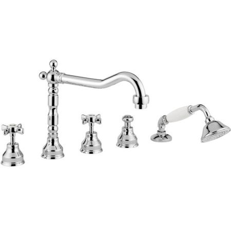 Смеситель на борт ванны Migliore Princeton ML.PRN-880 Хром Смеситель на борт ванны Migliore Princeton ML.PRN-880 Хром