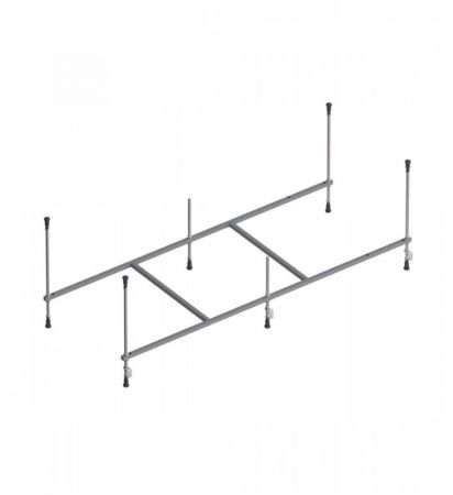 Комплект акриловой ванны со шторкой AM.PM Gem 170x70 W90ASET-170W90BS80CT без гидромассажа