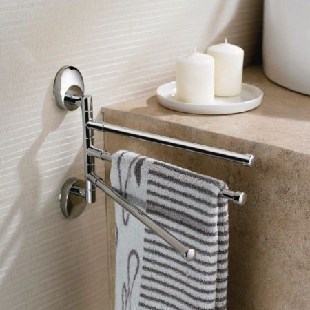 Полотенцедержатель Haiba HB1613, хром