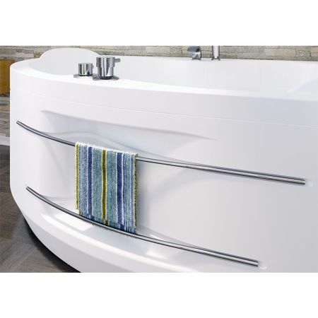 Акриловая ванна Radomir Wachter Ирма 1 169x110 форсунки Хром L с гидромассажем, артикул 3-01-2-1-0-314