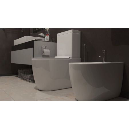 Биде Timo Kulo TK-402 Белое, артикул TK-402