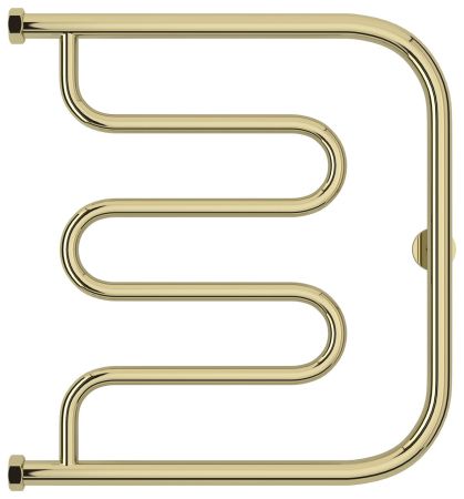 Полотенцесушитель водяной "Лира+" 500х500 Н. Г. 1" (Шампань), артикул 020-4011-5050