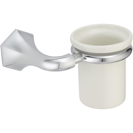 CISAL Cherie Стакан подвесной, цвет хром/керамика, артикул CE09050021