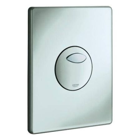 Панель смыва для унитаза GROHE Skate, вертикальный монтаж, хром (42303P00), артикул 42303P00