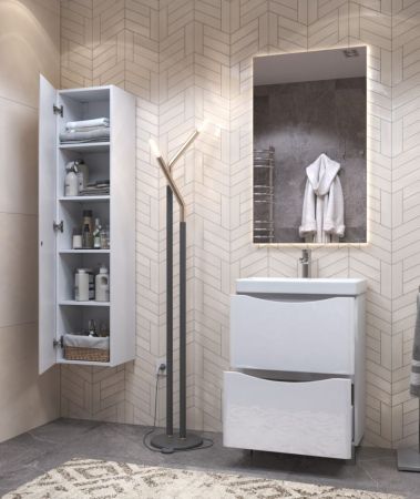 Пенал (35см) VIGO Glem pp.GLE.35, белый, артикул pp.GLE.35