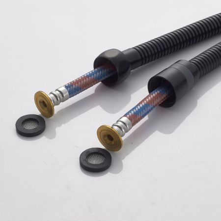 Гигиенический душ со смесителем Shevanik S4105H, черный