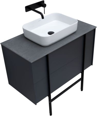 Тумба под раковину Allen Brau Reality 90 1.32006.AM антрацит матовый, артикул 1.32006.AM