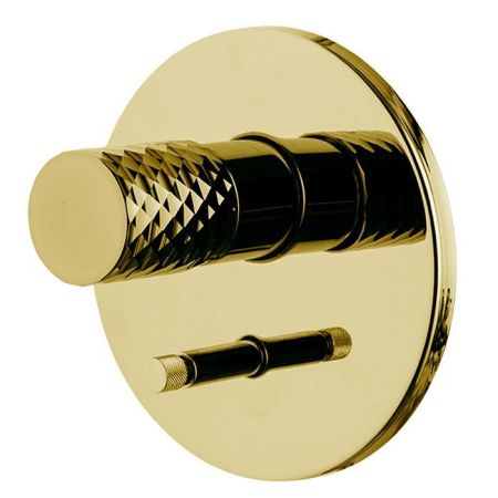 Fima Carlo Frattini Spillo Tech Смеситель для душа, встраиваемый, переключателем на 2 источника, цвет: золото, артикул F3039TX2XOR