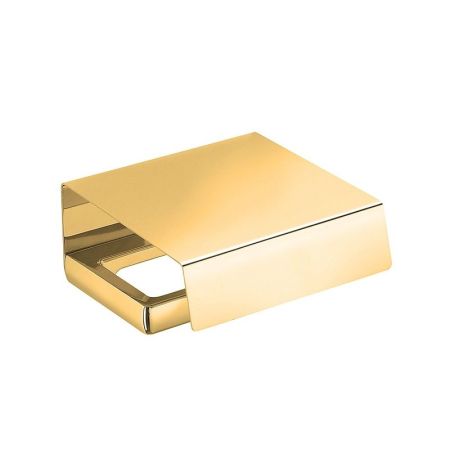 Держатель туалетной бумаги с крышкой Colombo Design Lulu B6291.gold Золото