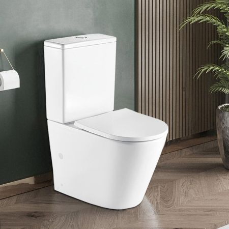 Унитаз напольный WesnaArt RAY 104-RAY11, белый, артикул 104-RAY11