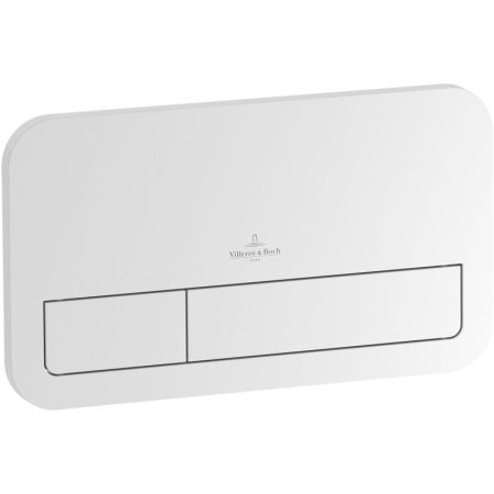 Клавиша смыва, Villeroy&Boch, ViConnect, назначение-для унитаза, ширина, мм-253, глубина, мм-10, высота, мм-145, тип смыва-двойной, тип управления-механический, материал-композиционный материал, цвет-хром, артикул 92249061