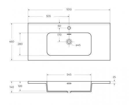Мебель для ванной CEZARES TIFFANY 100, артикул 45047