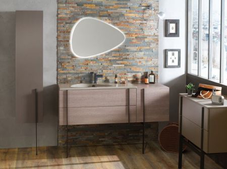 Тумба под раковину Jacob Delafon Nouvelle Vague 145 EB3043RU-E16 подвесная Светлый орех, артикул EB3043RU-E16