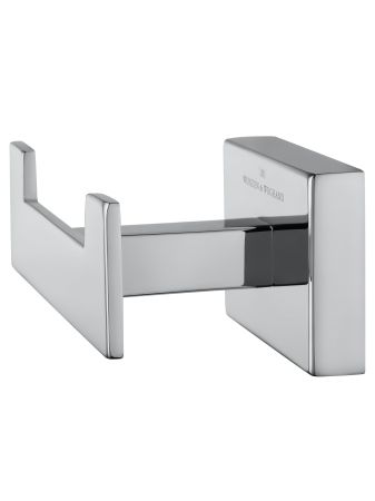 Двойной крючок для ванной WONZON & WOGHAND FLAT, Хром (WW-9725)