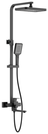 Душевая система BELZ B24817-7, черный, артикул B24817-7