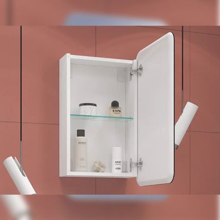 Зеркальный шкаф Velvex Bio, 40 см, артикул zsh.BIO.40