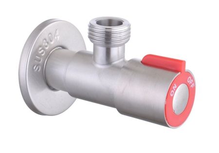 Угловой вентиль Fmark (горячая вода) 1/2" на 1/2" (FS(001)10), артикул FS(001)10