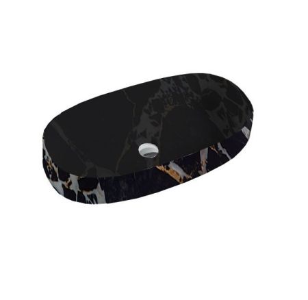 Artceram COGNAC Раковина настольная 68x35 см, цвет portoro gold, артикул COL005 48 00