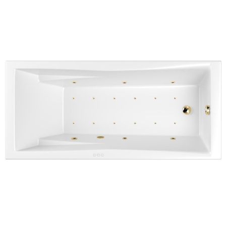 Ванна WHITECROSS Palace 180x80 "RELAX" (золото)