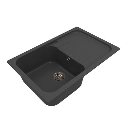 Кухонная мойка Dr. Gans АДЕЛЬ 25.090.C0780.411, графит, артикул 25.090.C0780.411