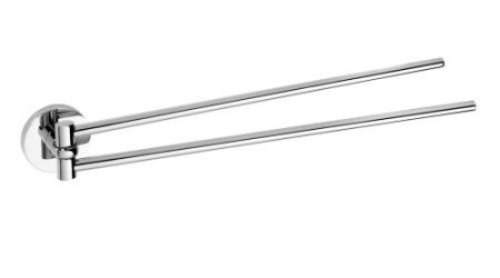 Полотенцедержатель OMEGA двойной ,поворотный 40х55х420мм, артикул 104204191