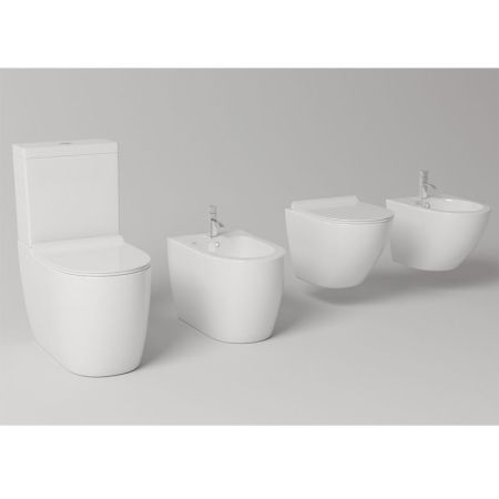 Унитаз компакт Timo Kulo TK-401 с бачком и сиденьем Микролифт, артикул TK-401