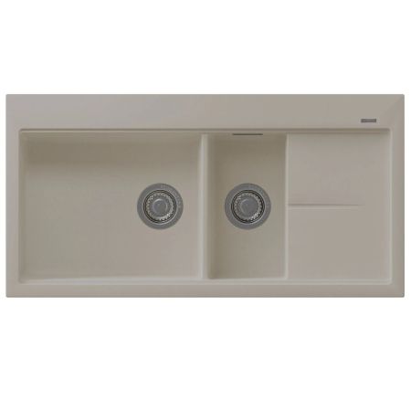 Кухонная мойка с разделочной доской Florentina РОССАНА 20.335.E1000.107, песочный, артикул 20.335.E1000.107