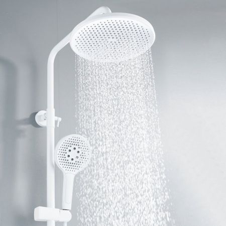 Душевая система Rose R3936C, белый