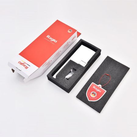 Держатель для туалетной бумаги Raglo R301.03, хром