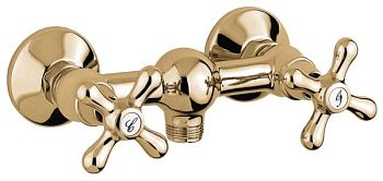 Emmevi Deco Classic, двухвентильный смеситель для душа, без набора для душа, бронза