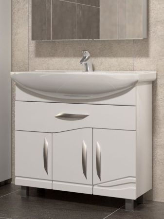 Тумба под раковину Vigo Martina 85 Белая, артикул Martina-1-850(Элеганс)